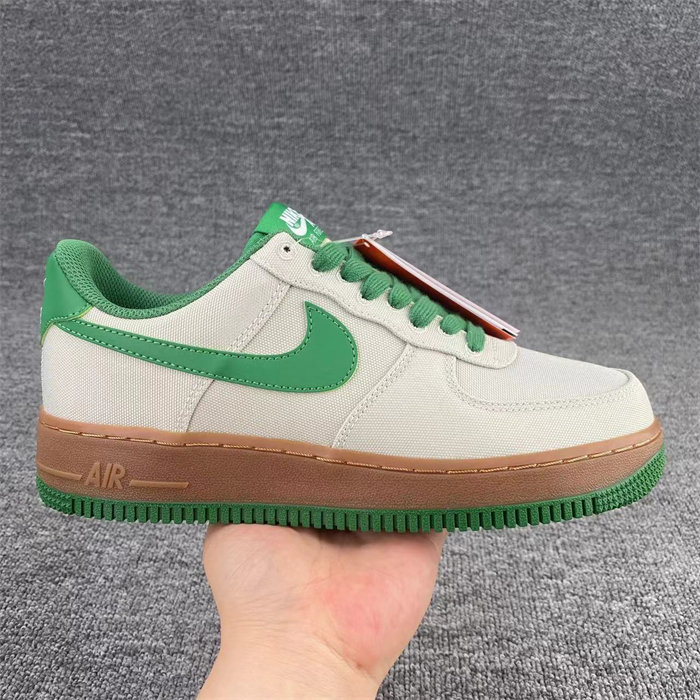 Women's Air Force 1 White/Green Shoes Top 218